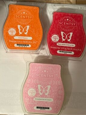 Scentsy Wax Bar Trio - NEW